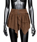 Skirt for Women Multi-Layer Half High Waist and Leg Length A-Line Skirt