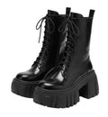 Gothic Platform Mid-calf Boots Women’s Shoes
