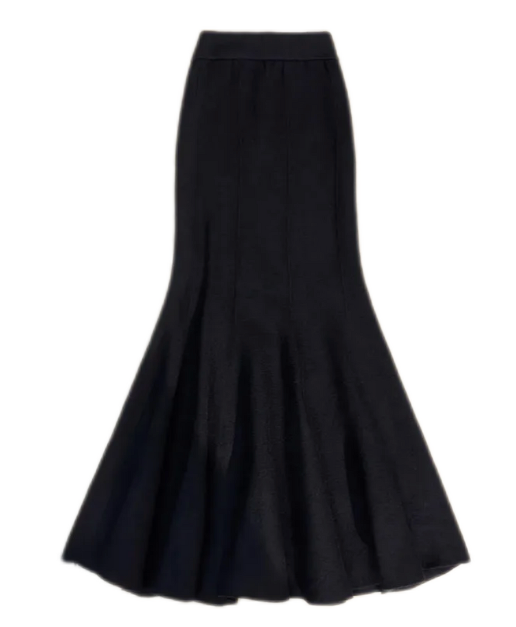 High Waist Slim Trumpet Mermaid Ankle Length Skirt